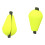 18Pcs Fly Fishing Float Strike Indicators Foam Yellow 5