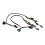 Motorcycle LED Light 4XP Cable Harness for  Goldwing GL1800 2018-2023 6