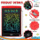 LCD Writing Tablet, 8.5-Inch Color Reusable Screen Pad, Drawing, Writing, Learning, and Drawing Board. 6