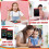 LCD Writing Tablet, 8.5-Inch Color Reusable Screen Pad, Drawing, Writing, Learning, and Drawing Board. 7