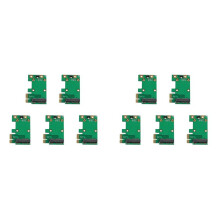 10X Karta Adaptera PCIE na PCIE, Wydajna, Lekka i PrzenośNa Karta Adaptera PCIE na USB3.0