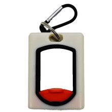 Organizador de Fita de Cabo Quadrado Portátil Fluorescente Suporte de Fita de Cabo Ferramenta de Armazenamento de Fita de Cabo Fluorescente