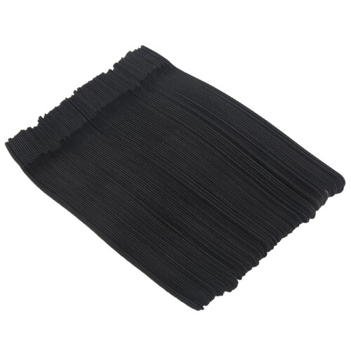 200 x adjustable black nylon cable tie L 15cm 2