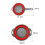 Collapsible Silicone Colanders and Strainers Pasta Vegetable/Fruit Kitchen Mesh Strainers with Extendable Handles 6