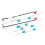 33X LCD Adhesive Strips Tape Opening Tools Kit Opening Wheel for  A1419 7