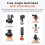 AMAGISN  Flexible Bracket Adjustable Silicone Mount Action Camera for    Action Camera Accessories Black 2