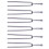 6X Tuning Fork with Soft Shell Case, Standard A 440 Hz 1