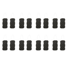16X Konjac Sponge Set with Activated Bamboo Charcoal - Facial Sponge Deep Cleansing Sponge for Skin Care