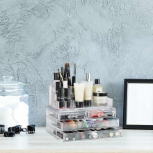 Make-up opberger met 4 lades