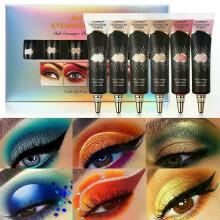 (6pcs) Long-Lasting Eyeshadow Primer Base for All Skin Types, 24-Hour Wear, Smooth Application, Crease-Free, Sweat-prrof, Hydrating, Easy Removal