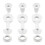 3Pack Replacement Drain Plug for  Coolers, 1 Inch Shaft, Includes Gasket and Drain Cap 1