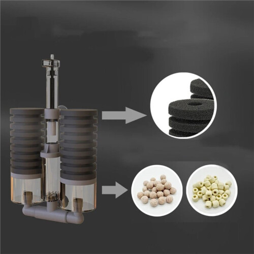 Bio Sponge Filter for Aquariums Water Purification System for Fish Tanks 200A 2