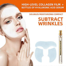 (2box) Melting Collagen Film, Highprime Collagen Film for Face, Soluble Collagen Hydrating Face Mask, Reduce Fine Lines Anti-aging