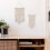 Set van 2 macramé wandkleden 1