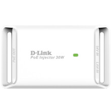 DPE-301GI 1-poorts Gigabit 30W PoE-injector 802.3at/802.3af