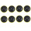 8X Angle Grinder Sanding Polishing Hook and Loop Backing Pad 4 Inch Dia 2