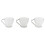 (12) 80ml Glass Espresso Coffee Cups w/ Metal Handle 7