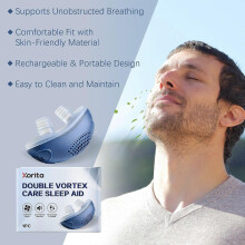 (1PCS) The Dual Vortex Sleep Aid Device Soothes The Body And Mind, Creating A Quiet And Relaxing Atmosphere To Accompany You In A Carefree State