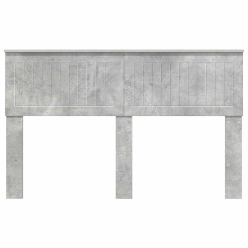 VidaXL vidaXL Headboard Concrete Grey Engineered wood 2