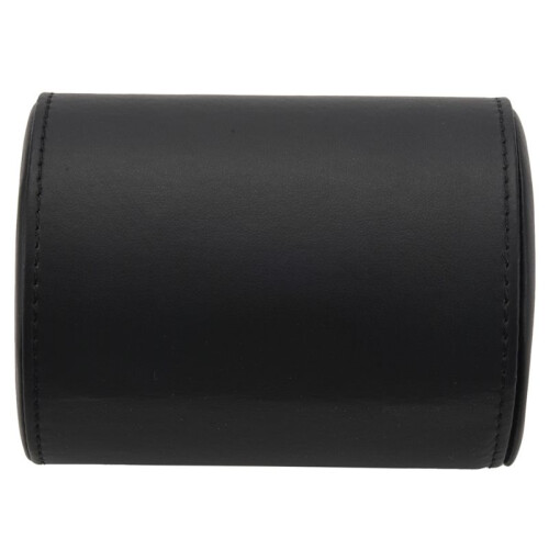 4X Black Necktie Neck Tie Storage Case Travel Gift Box Cylinder Shape 2
