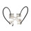 KEEP DIVING Technical Diving Material Stainless Steel Weight Plate Compact Backplate for Scuba Diving Gear Underwater 1