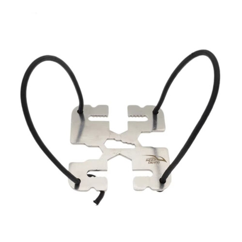 KEEP DIVING Technical Diving Material Stainless Steel Weight Plate Compact Backplate for Scuba Diving Gear Underwater