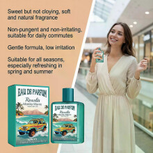 (1PCS) Roxelis Manila Manic Tropical Fragrance Spray, 50ml Eau de Parfum, Beachy Summer Scent for Men & Women