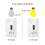 3X  Light  Wall Light  Wave Infrared Sensor No Need Touch Electrical Power  Off US Plug 5