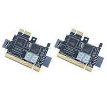 2X TL631 Pro Wielofunkcyjny Laptop Stacjonarny LPC-DEBUG Karta Pocztowa PCI PCI-E PCI-E Analizator Diagnostyczny Płyty Głównej Tester, A