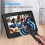 TV Portátil Digital de 7 Polegadas com Suporte para ATSC, Resolução 1080p, Tela HD LED e Bateria Recarregável Integrada 5