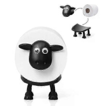 (Sheep(3PCS)) 1/3PCS Sheep Toilet Roll Holder Funny Toilet Paper Holder Free Standing Bathroom Set Black Sheep Roll Rack Cute Bathroom Decor