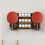Pong Paddle Holder Wall Mount Storage Rack - Table Tennis Racket Display Accessories Organizer 7