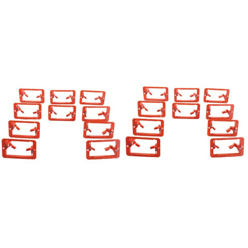 Low Voltage Mounting Bracket 1 Gang Multipurpose Drywall Mounting Wall Plate Bracket - (Single Gang, 20 Pack) 1