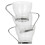 (12) 80ml Glass Espresso Coffee Cups w/ Metal Handle 10