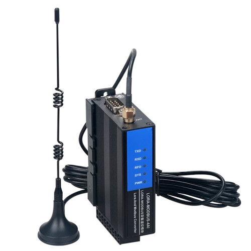 LORA-MODBUS-1DI1DR LORA Wireless Module Remote Control Transparent Transmission Digital Input Relay Output  Antenna