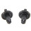 2X Roller Saddle Tune-O-Matic Guitar Bridge for   Electric Guitar Replacement (Black) 4