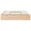 VidaXL vidaXL Ottoman Bed Frame with Storage Natural 120 x 190 cm 2