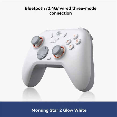 For Nova 2 Lite Wireless Controller - Multi-Platform Compatibility for  PC Android IOS Ergonomic Design White 2