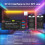 2X GLEDOPTO Addressable Digital Light Strip Controller with Ethernet Interface ESP32 WLED Controller for WS2811/SK6812 4