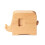 Solid Wood Elephant Cartoon Coaster Solid Wood Coffee Coaster Pot and Bowl Combination Desktop Insulation Pad 1