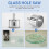 4pcs 40mm Diamond Tipped Tile Ceramic Glass Hole Saw Drill Bit 6