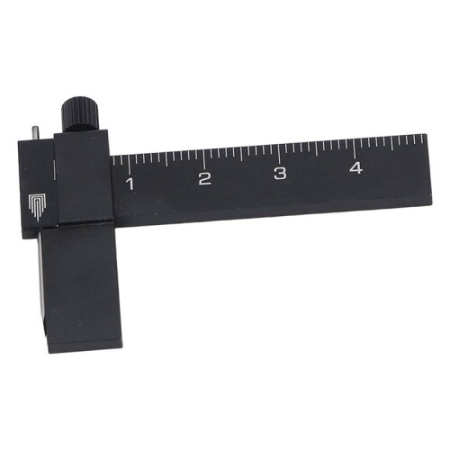 Equidistant Parallel Scriber, Adjustable Equidistant Writing Ruler Black 1