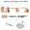 Electric Hot Knife Plastic Cutter Tool, Wood Burning Kit for Plastic, Precision Cutting Tool 2