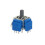 TMR Joystick with Joystick Caps for PS5 Controller Hall Effect Induction Joystick Potentiometer Repair Replacement Kit 2