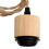 E27 Vintage Lamp Holder Pendant Lights with Solid Wood and Adjustable Hanging Wire 6