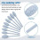 2set Clay Art Texture Tool Set for Tile and Ceramic Modeling,Ceramic Tools Kit Pottery Tools 3