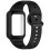 Galaxy Fit3 SM-R390 Soft Silicone Replacement Strap with Case, Comfortable Wristband Accessory 3
