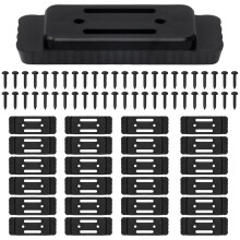 Paquete de 24 Patas de Montaje para Packout, para Accesorios para Packout, Sistema de Montaje de Patas con 48 Clavos