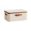 Foldable Linen Storage Box with Lid - Large Capacity Dustproof Organizer for Home 38x26x16cm 1