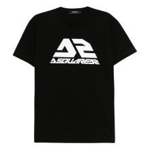 (3XL, Black) DSquared2 Mens Bold Logo Cool Fit T-Shirt